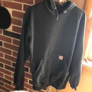Men’s small black Carharrt hooded sweatshirt